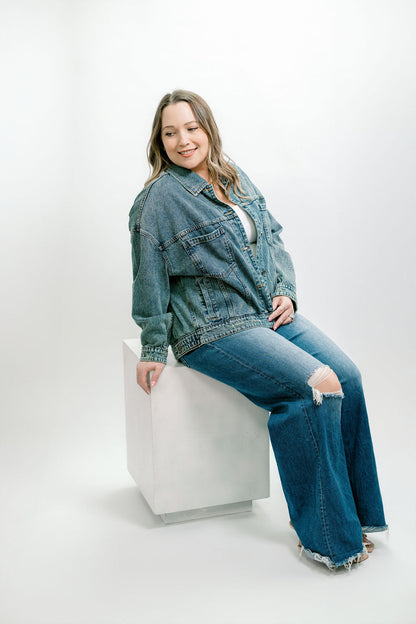 Becky Oversized Denim Jacket