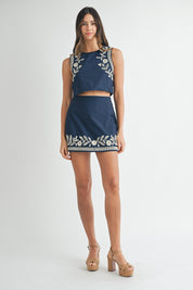 Abbie Navy Set