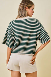 Henley Knit Top
