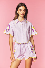 PREORDER***Game Day Tiger Embroidered Set