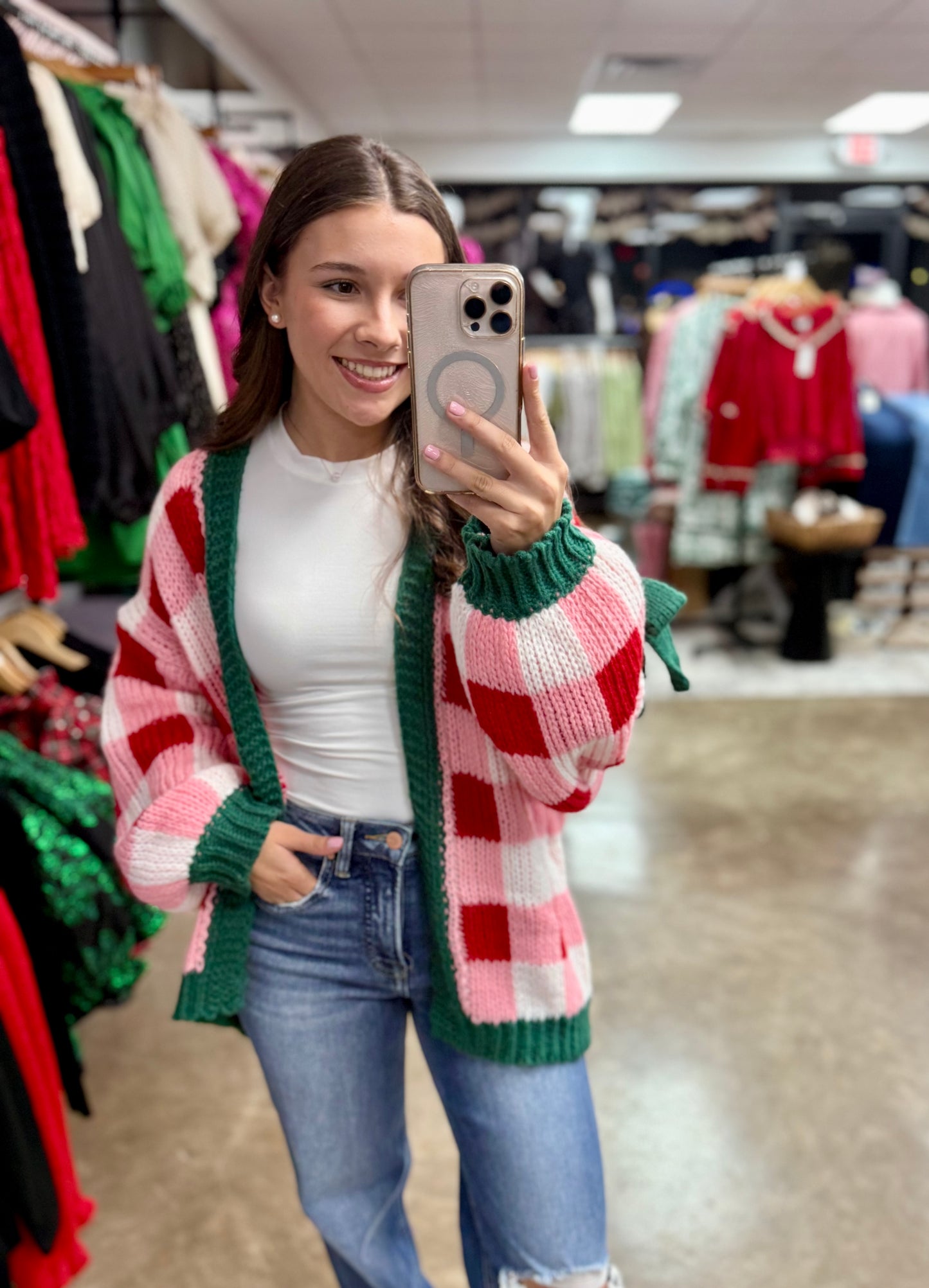 Kandi Open Front Sweater