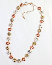 Andi Rhinestone Necklace TPZ LT MUL
