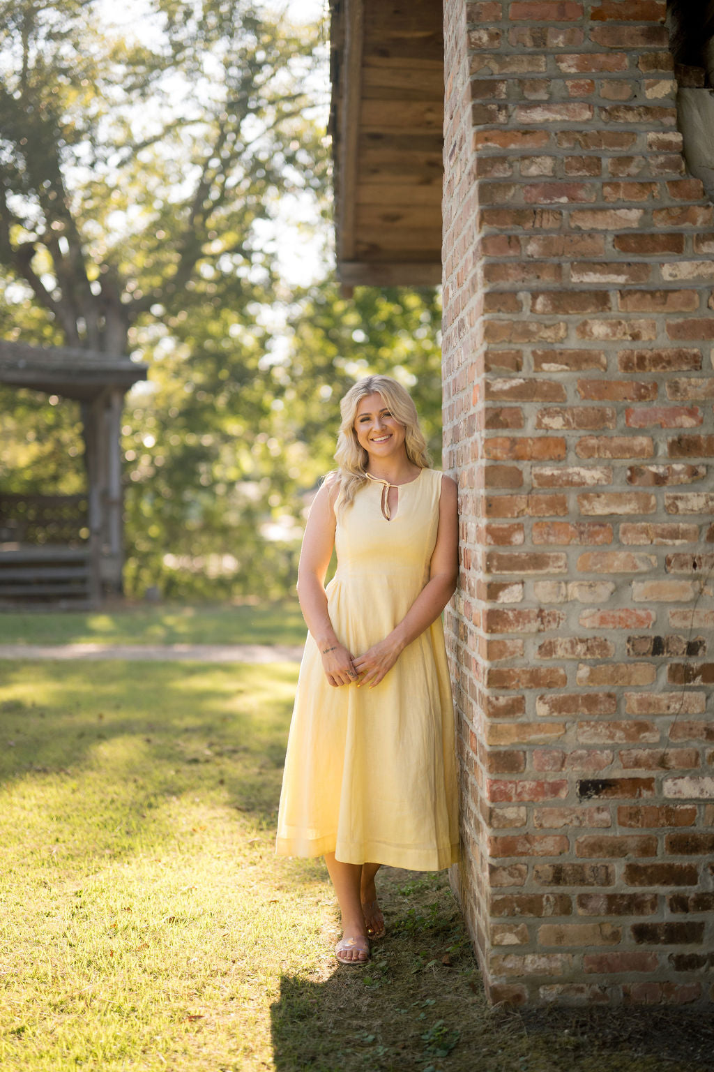Barb Linen Dress