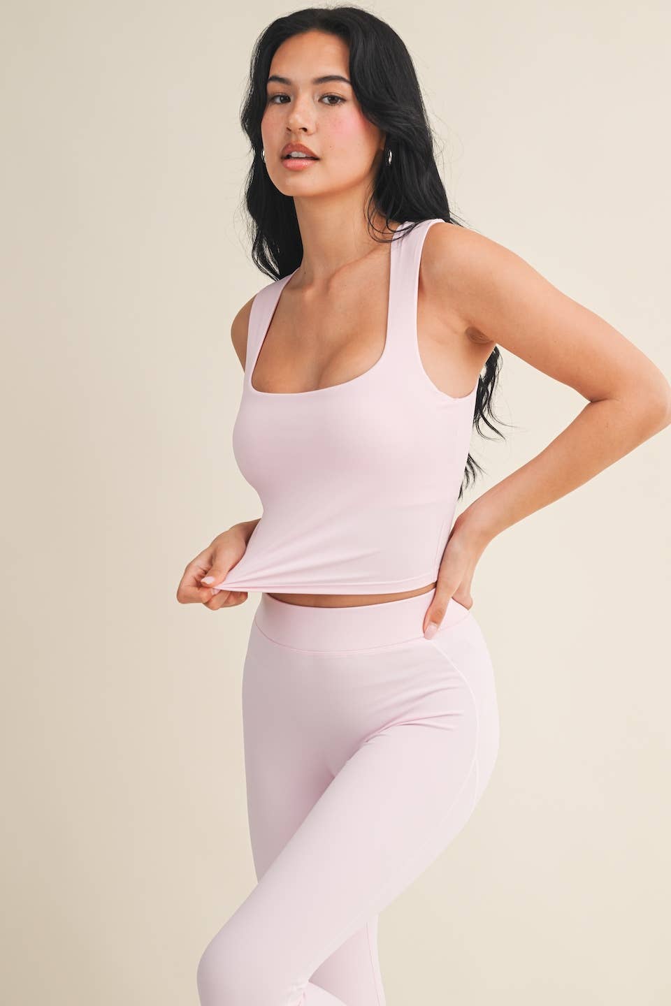Wide Strap Fitted Tank