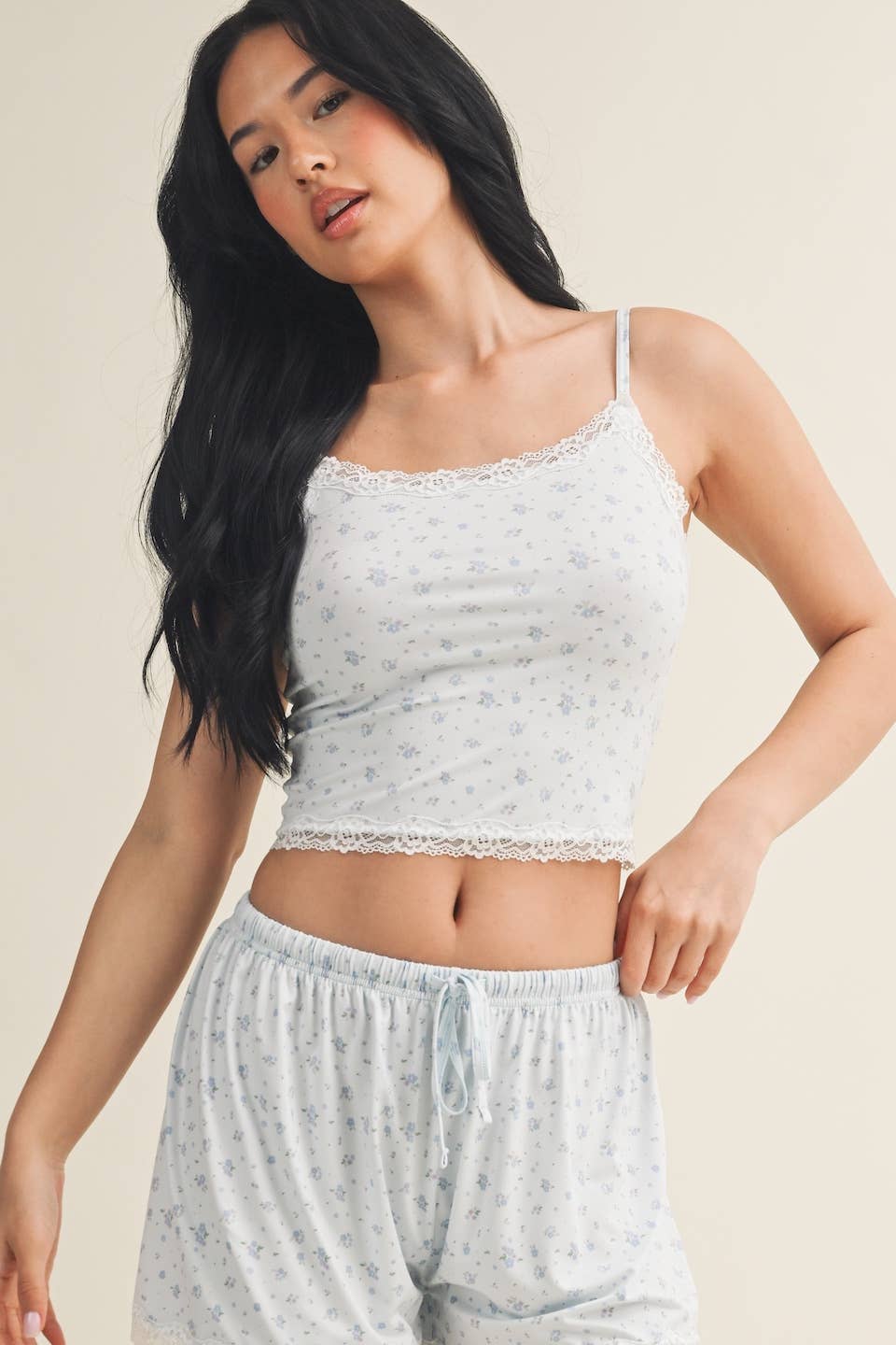 Ditsy Print Lounge Set