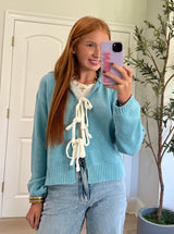 Ashley Tie Front Sweater