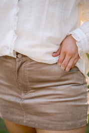 Corduroy Skort