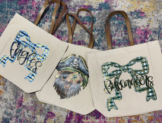 School Spirit Totes