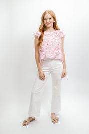 Floral Bow Top