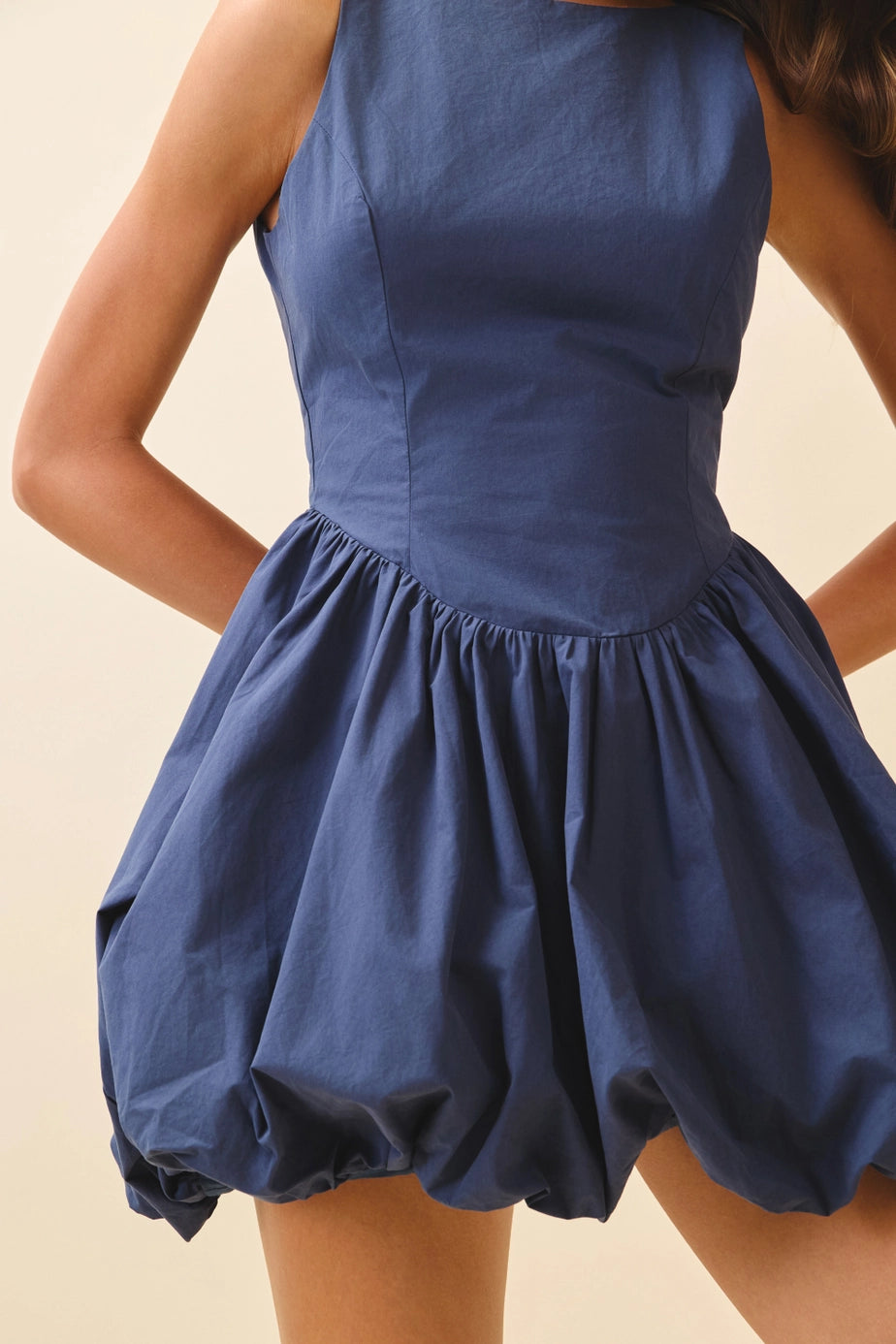 Collins Lace-Up Mini Dress