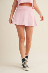 Mineral Wash Skort