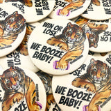 Boozy - Tigers - Game Day Button