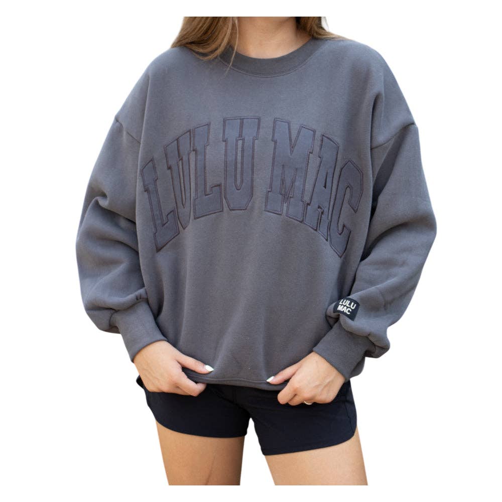 Lulu Dark Grey Sweatshirt