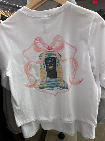 White Franklinton Fall Door