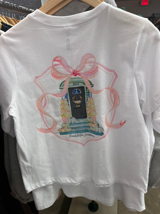 White Franklinton Fall Door