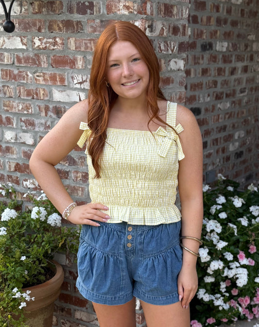 Maddie Ribbon Top