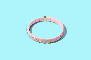 Enamel Stretch Bracelet - Small Gems - Maeve - Asst Colors