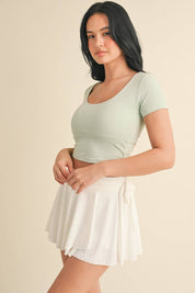 Twist Back Top