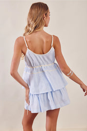 Shana Tiered Cami & Skort Set