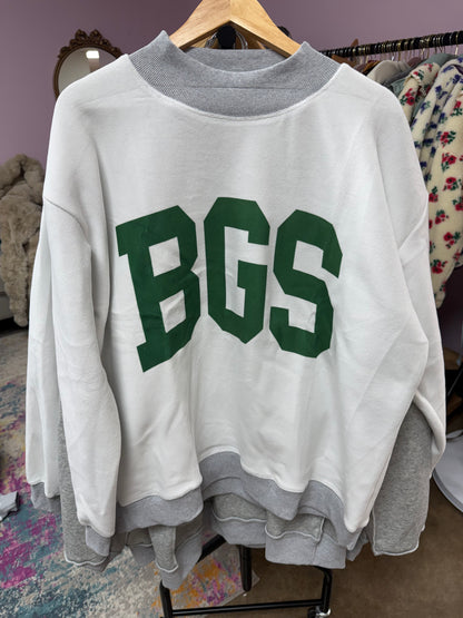 School Mock Neck Sweathshirts