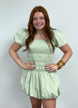 Aria Smocked Bubble Dress