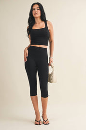 Wide Strap Fitted Tank