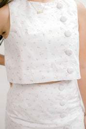Floral Print Scallop Set
