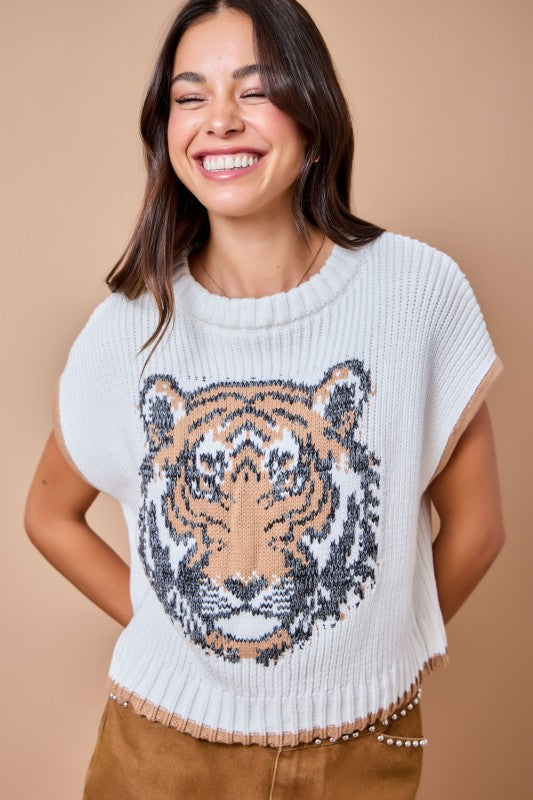 PREORDER***Game Day Tiger Sweater Top