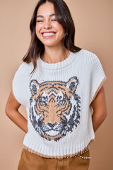 PREORDER***Game Day Tiger Sweater Top