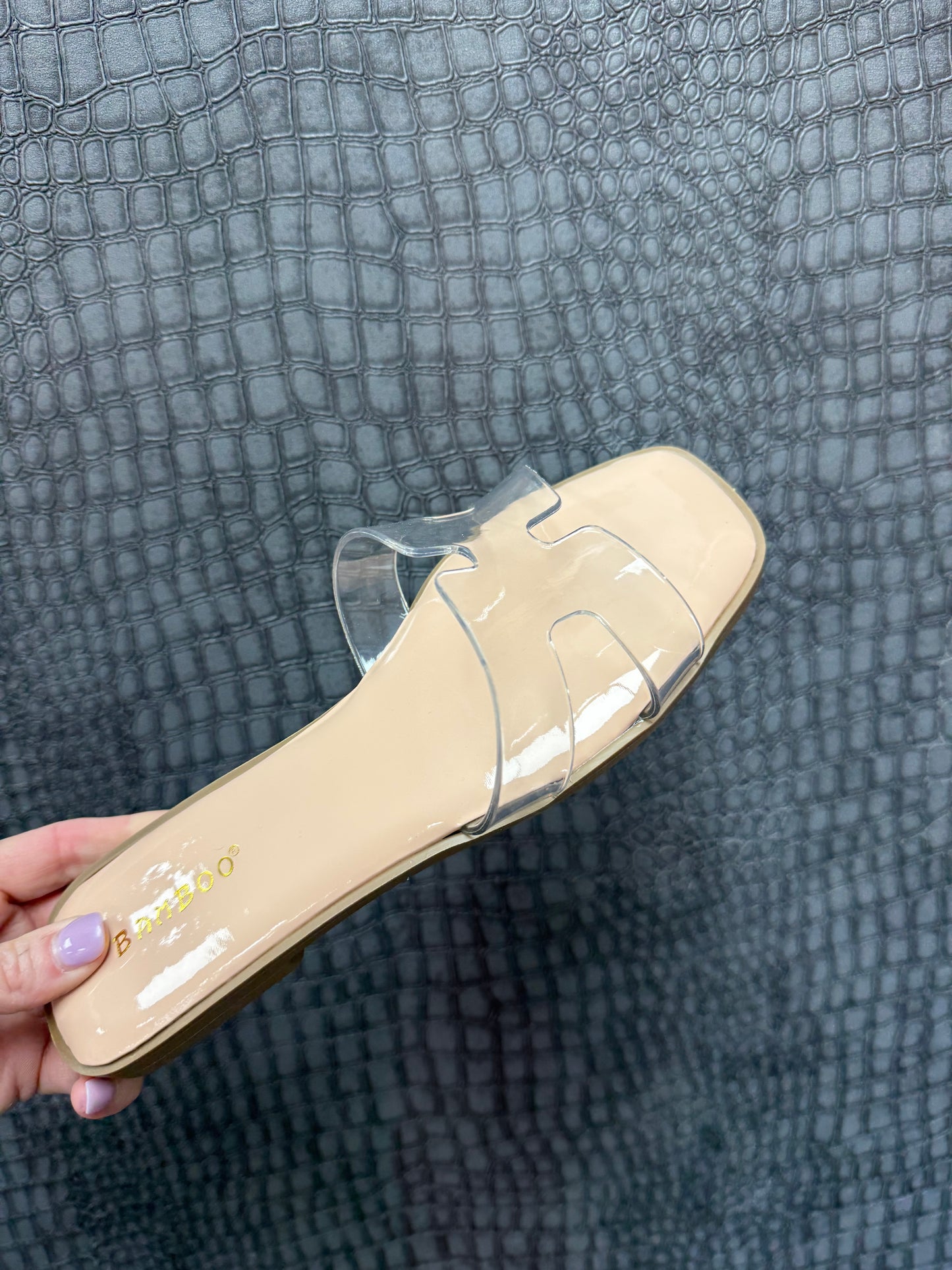 Clear Jelly Sandals