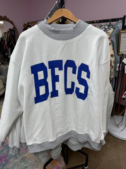 School Mock Neck Sweathshirts