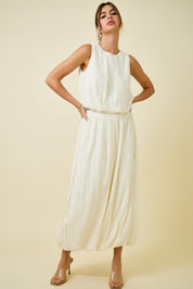 Crinkle Bubble Maxi Set