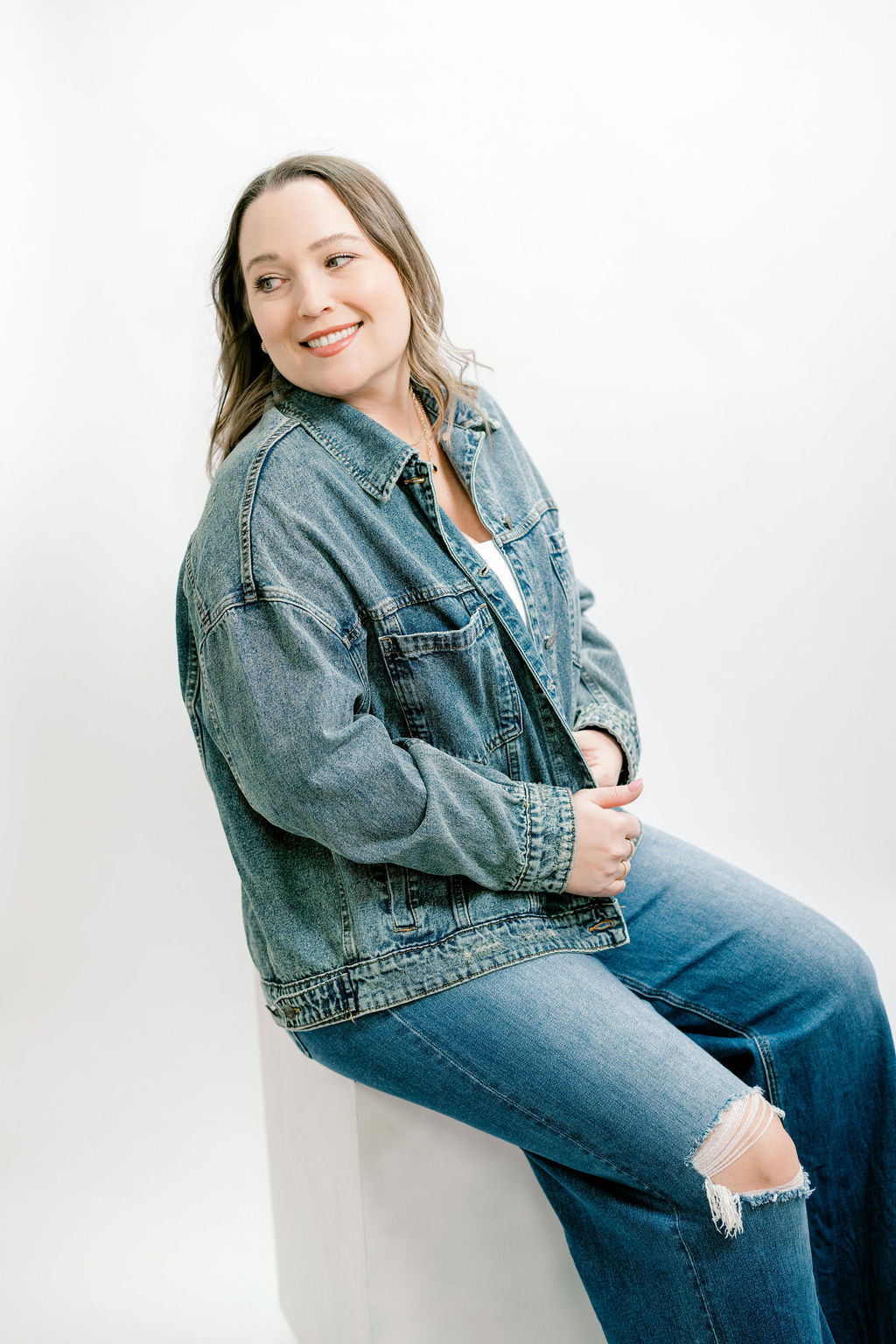 Becky Oversized Denim Jacket