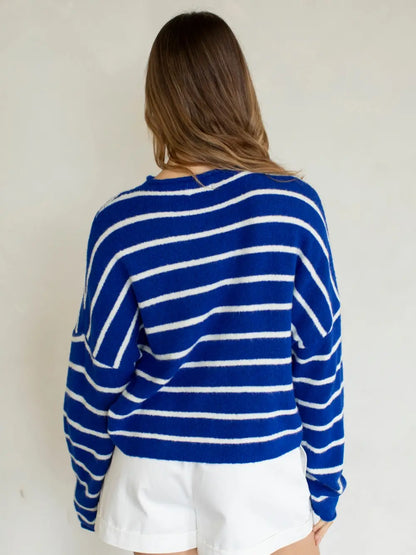 Cabana Striped Cardigan