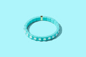 Enamel Stretch Bracelet - Small Gems - Maeve - Asst Colors