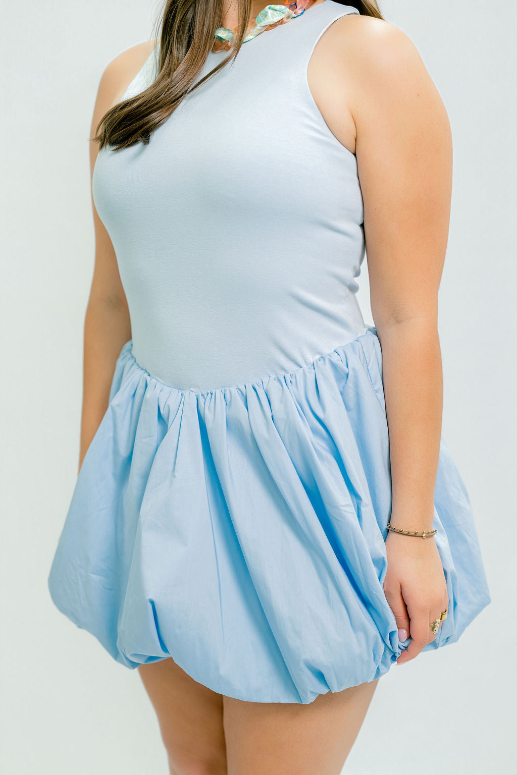Hayden Bubble Hem Dress