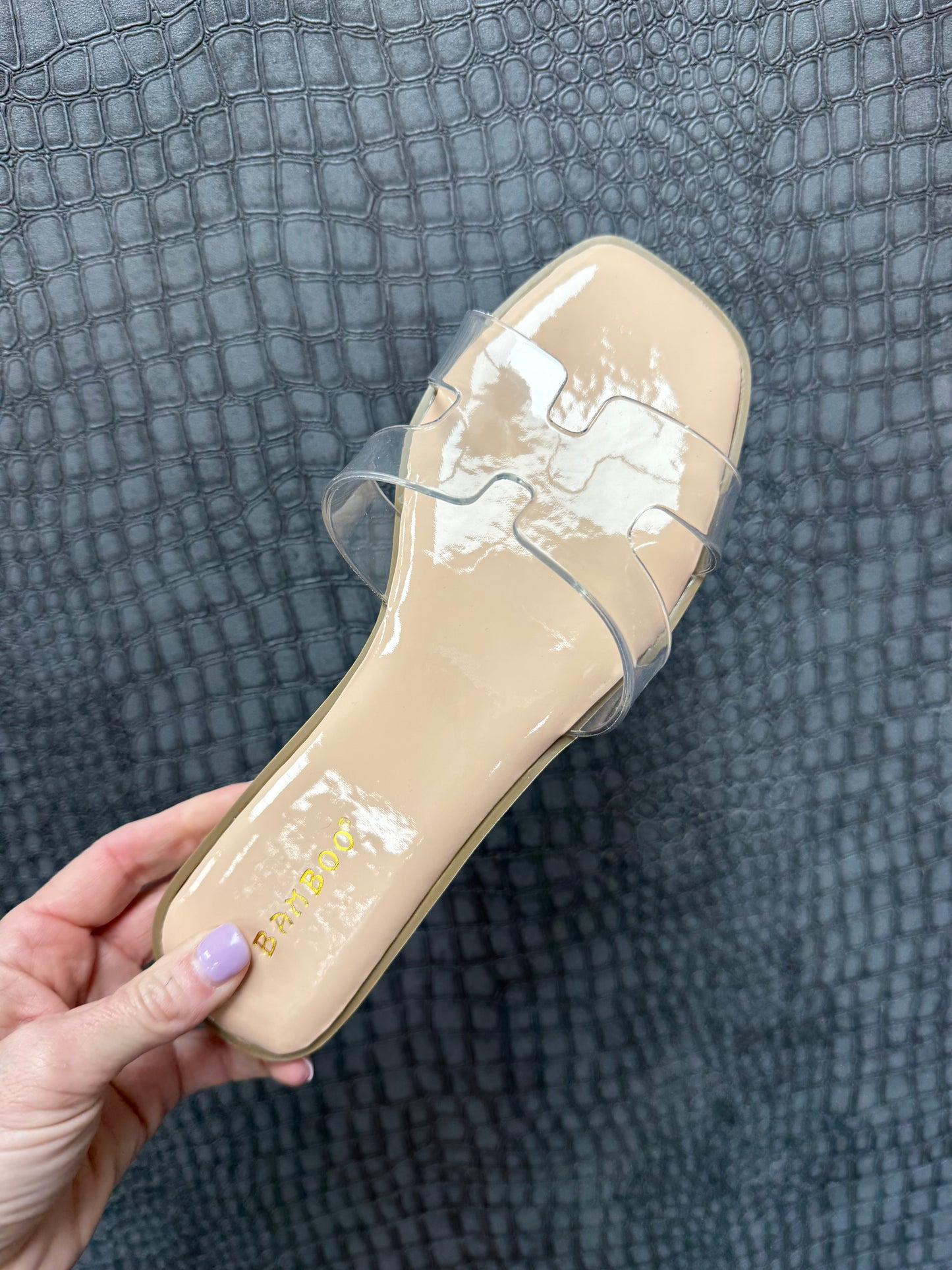 Clear Jelly Sandals