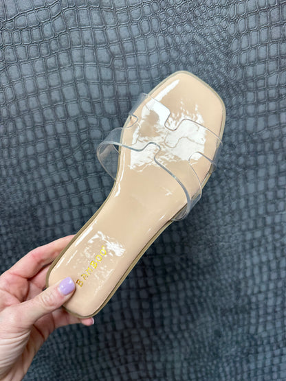 Clear Jelly Sandals