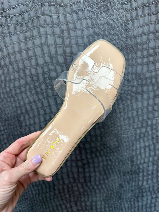 Clear Jelly Sandals