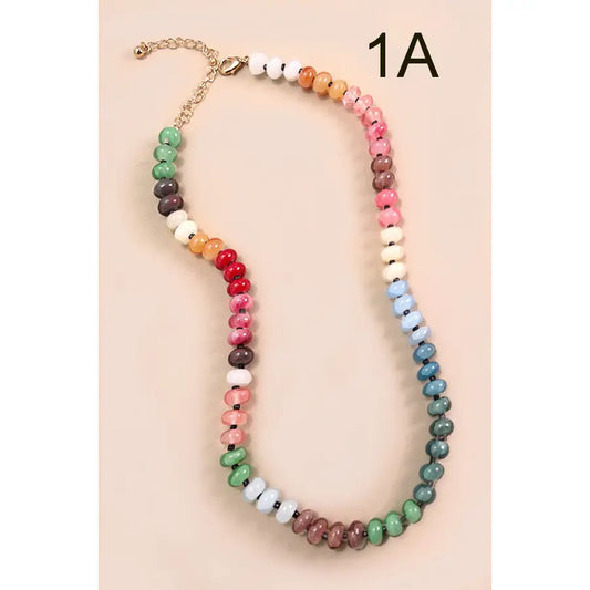 Glass Bead Necklace