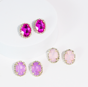 The Dolce Rosa Studs