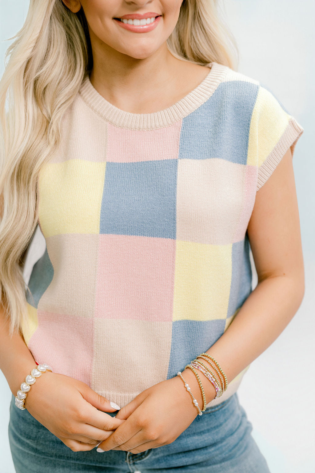 Oxford Sweater Top