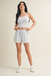 Ditsy Print Lounge Set