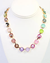 Shalimar Medium Rhinestone Necklace Light Multi