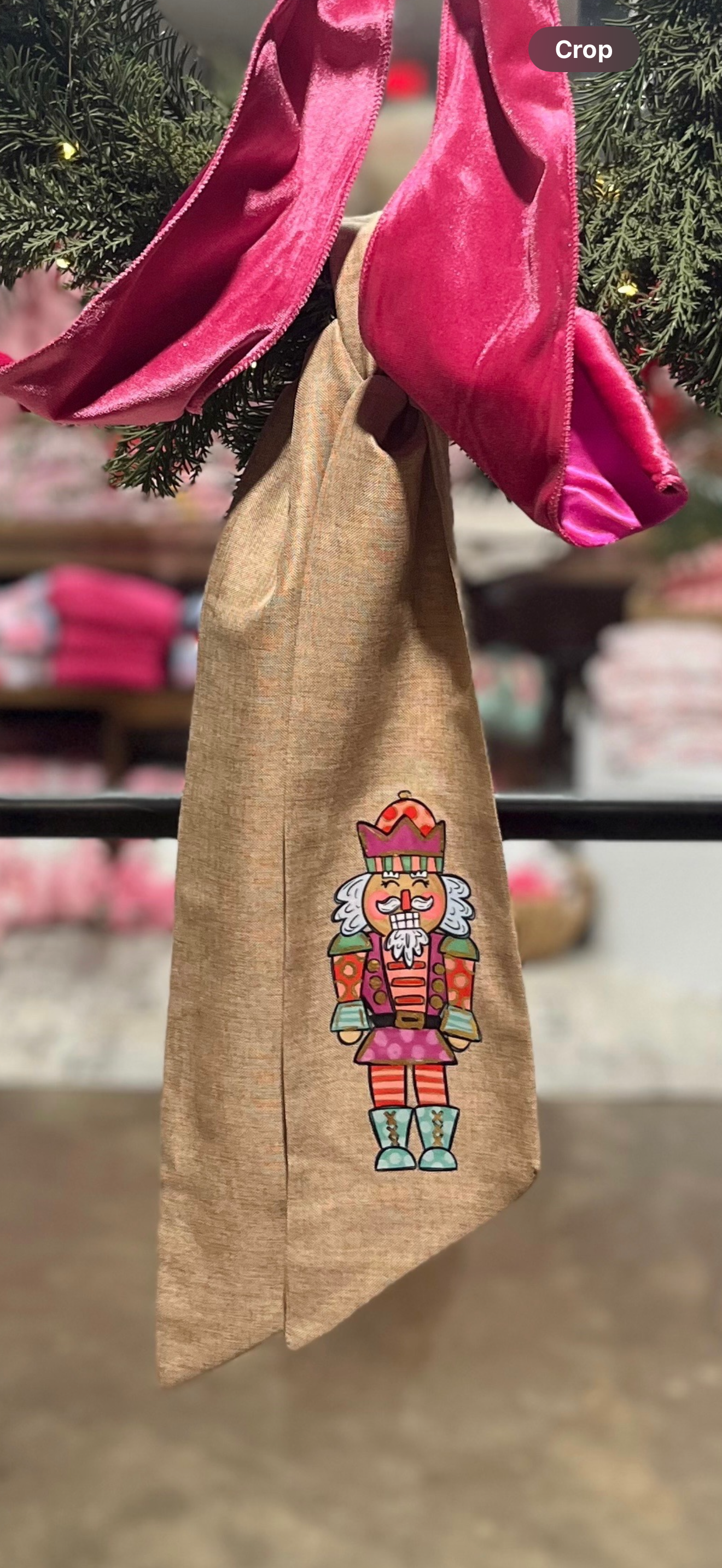 Nutcracker Wreath Sash