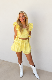 Lemon Lace Set
