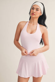 Scoop Neck Halter Top