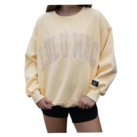 Lulu Mac Cozy Sweatshirt- Butter