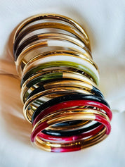 Billie Resin Bracelet Set- 3