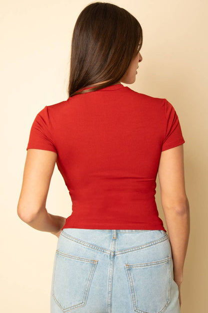Kelsey Ribbed Top